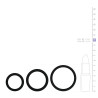 EasyToys Men Only Pack 3 cockrings Silicone Noir